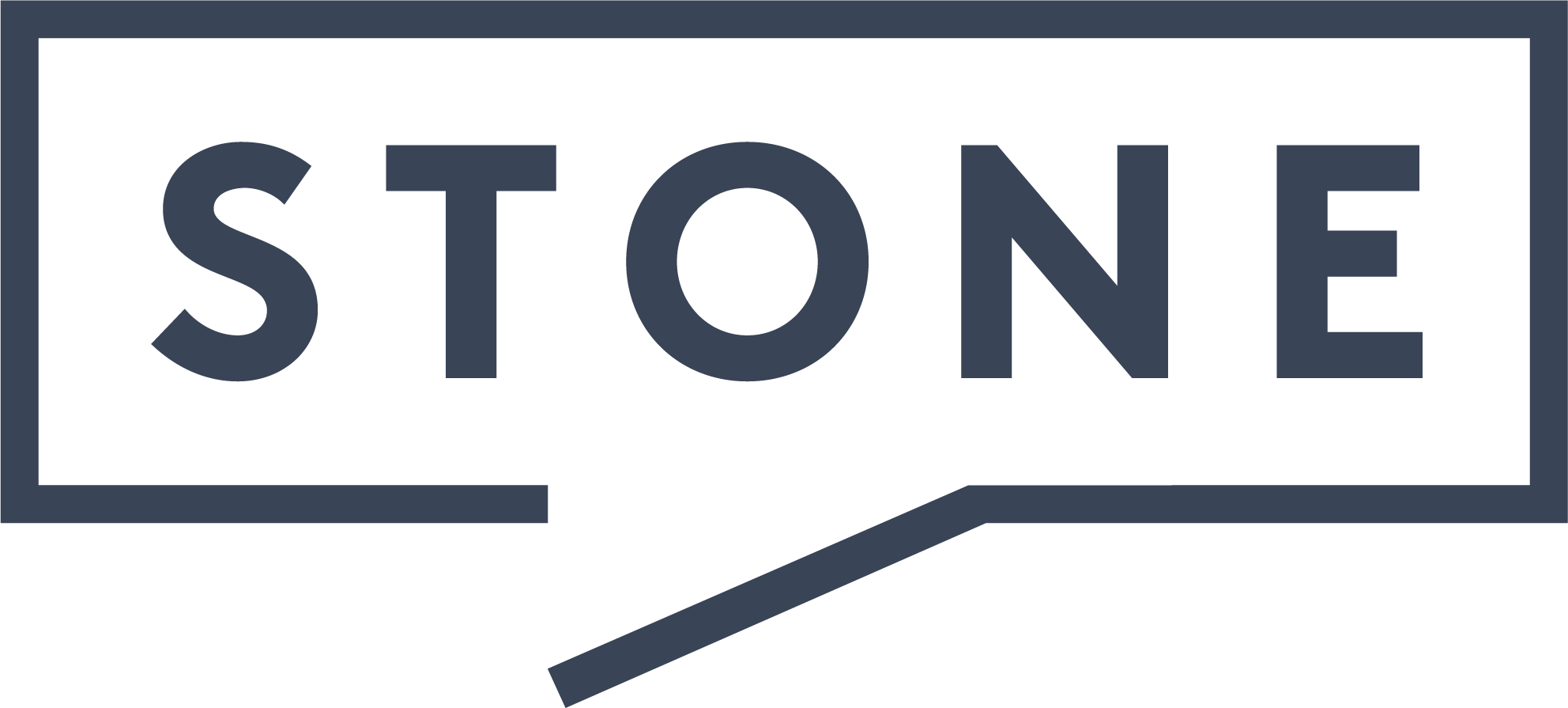 Stone Real Estate Logo Grey